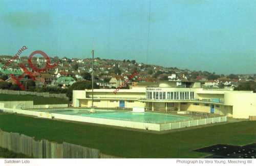 Picture postcard saltdean - picture, postcard-:saltdean