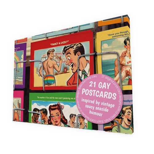Gay postcards gift - set:, 21