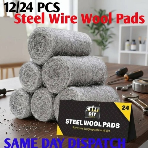New 24pcs steel wire - steel, wool
