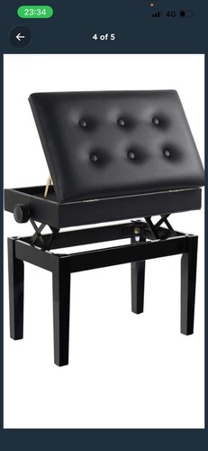 Grandma shark piano - piano, stool
