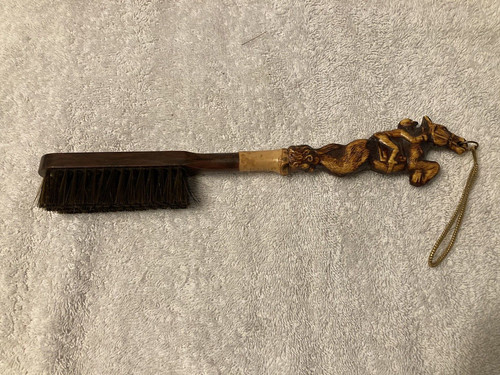 Vintage horse racing brush - horse,