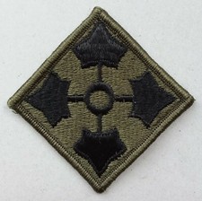 Army patch 4th - 4th, infantry