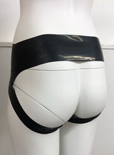 Open bum pure latex spanking