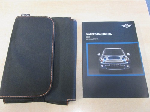 Mini clubman owners manual - mini,