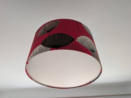 Sanderson red dandelion clocks - dandelion,
