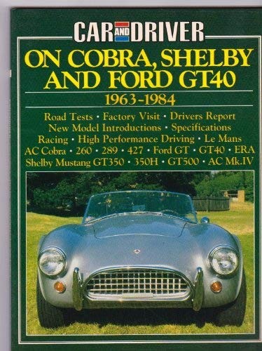 Car and driver cobra - on,