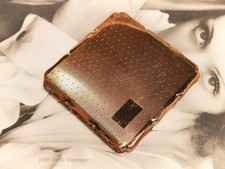 Square Art Deco Gold tone