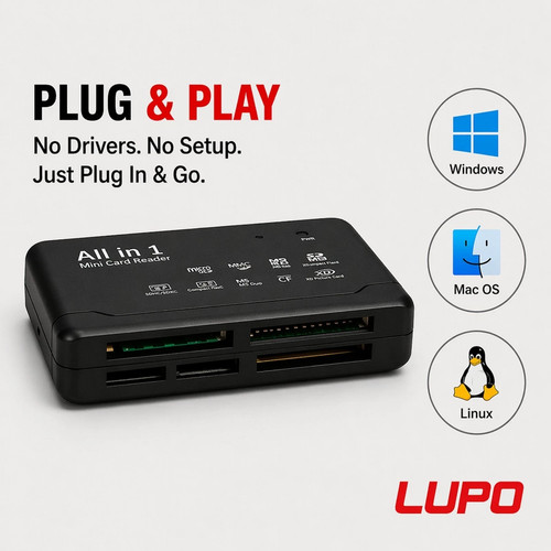Usb memory card reader xd - memory, cf