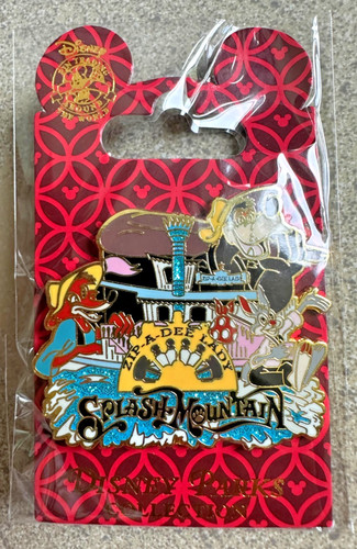Disney pin splash - pin, mountain