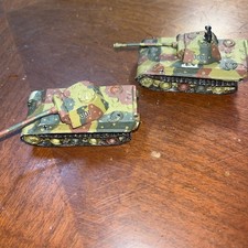 Flames Of War WWII German tanks nicely painted resin