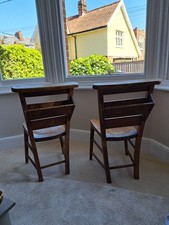 Two chapel chairs for sale - two,