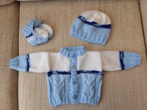 Baby boys hand knitted - boys,