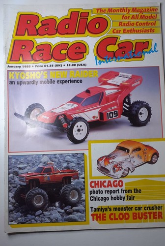 Radio race car magazine - radio,