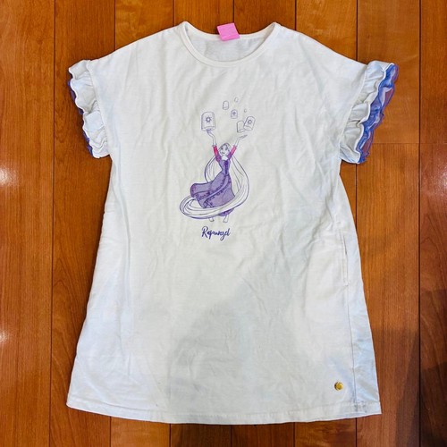 Baby doll rapunzel print white - doll,