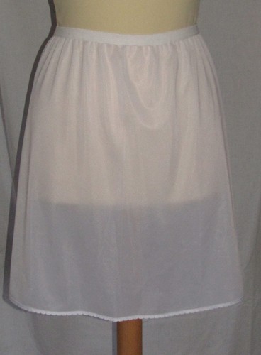 White half slip petticoat - white,