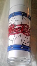 PEPSI COLA RETRO STAINED GLASS