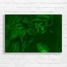 Moody Faces Dramatic Portrait