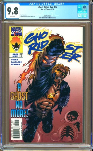 Ghost rider 92 cgc - rider,