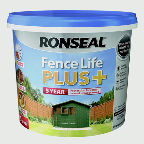 Ronseal fence life - plus, paint
