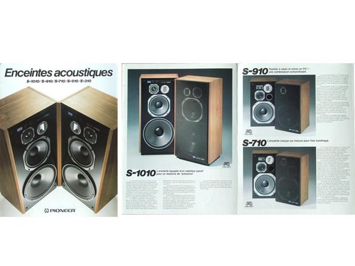 Pioneer loudspeakers brochure - pioneer,