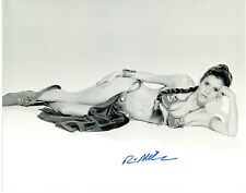 Richard Miller  Star Wars Princess Leia Slave Girl Costume Signed 10x8 Col Photo