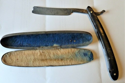 Antique vintage straight edge - straight,