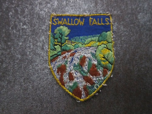 Swallow falls woven cloth - woven,