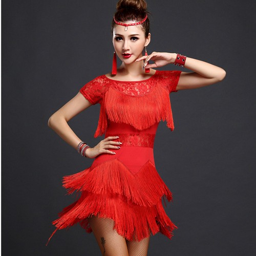 Latin salsa dance dress - latin, cha
