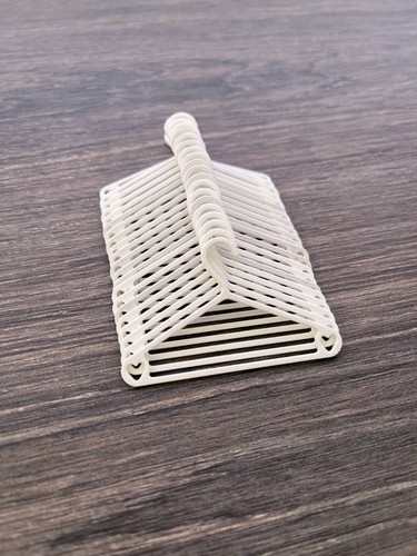 Doll clothes hangers - hangers, heart