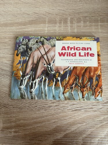 Brooke bond african wild life - bond,