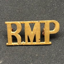 Original British Army Collar Badge - Royal Military Police