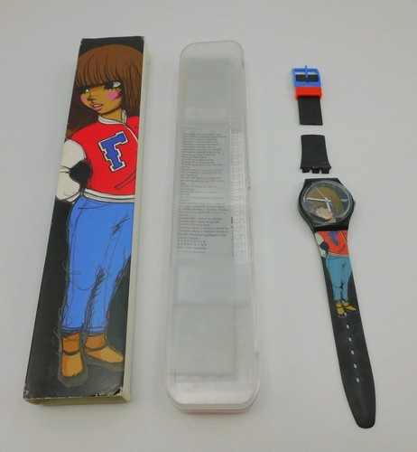 Swatch gz274 fafi clock - swatch,