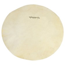 World Rhythm 9" White Goat Skin for Djembe Drum Head 