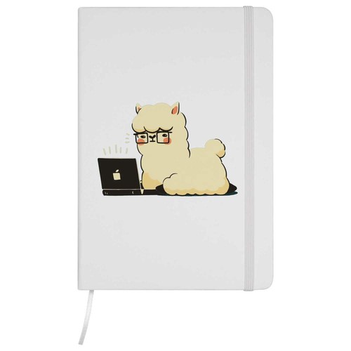 Working alpaca glasses a5 - alpaca,