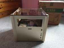 Lian Li PC-V359WG Micro-ATX Case - Gold with Noctua Fans