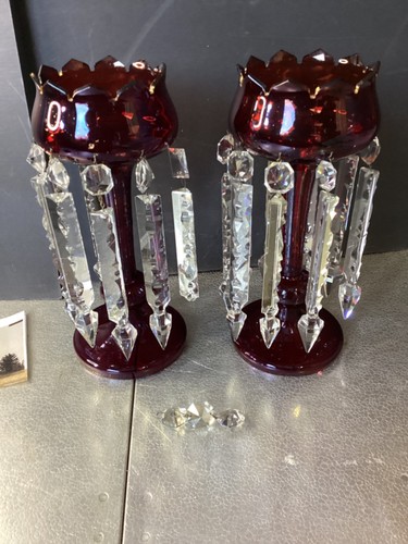Beautiful pair cranberry - beautiful,