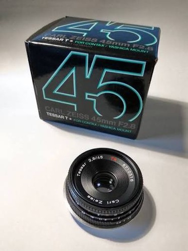 Contax carl zeiss 45mm - zeiss, f2.8