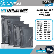 Grey Mailing Bags Poly Postage