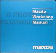 1991 Mazda 323 and Protege Shop Manual 91 Original Repair Service Book OEM