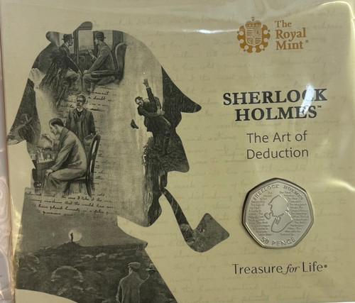 2019 50p sherlock holmes - 2019,