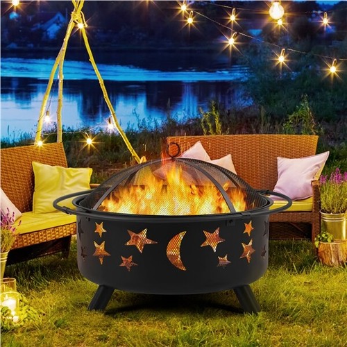 Fire pit for garden burning - pit,