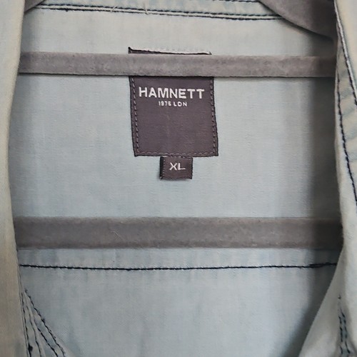 Hamnett men blue long sleeve - hamnett,