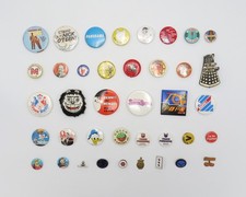 Vintage Badges: Film / TV / Comics / Books / Radio / Clubs – Sold Individually