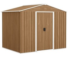 Outsunny 8 x 6ft Galvanised