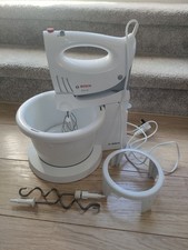 Bosch MFQ3555 350-Watt Hand Mixer (White) stainless steel 