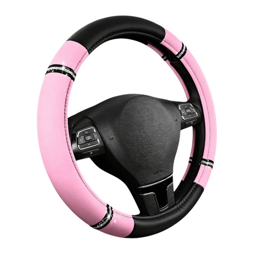 Leather car steering wheel - pu,