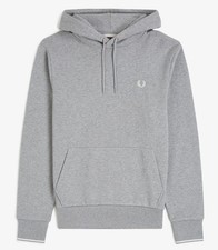 FRED PERRY TIPPED HOODED