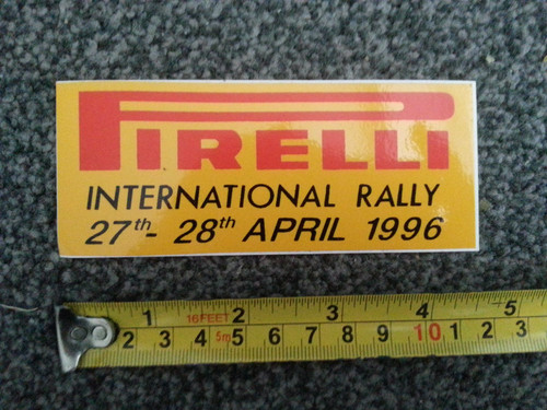 Pirelli internatinal rally - internatinal,