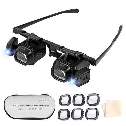 Magnifier glasses led - magnifier,