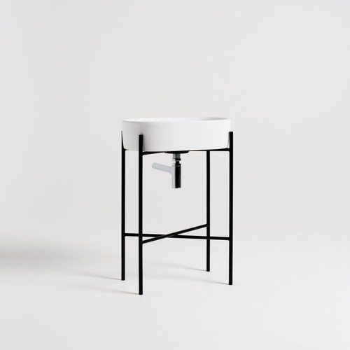 Oval basin stand vanity - oval, unit